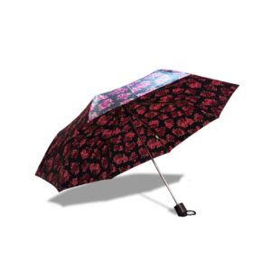 Zito Umbrella | Printed Satin | 3-Folding | Mini